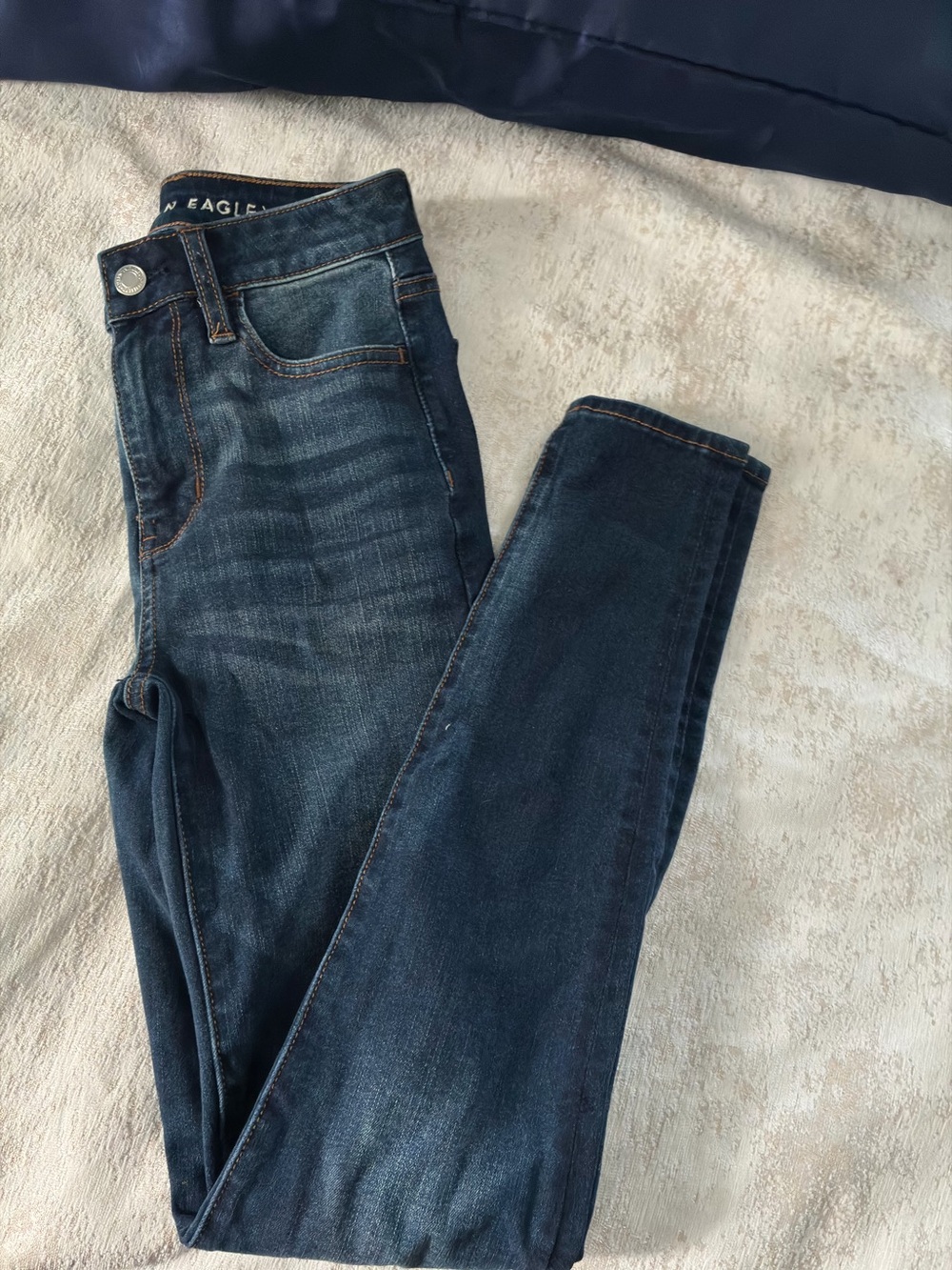 American Eagle Outfitters Dark Indigo Skinny Jeans
